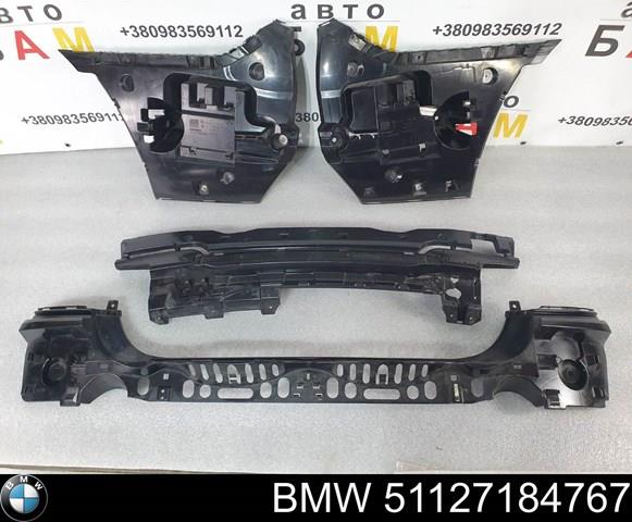 Лівий кронштейн кріплення бампера заднього 51127184767 BMW