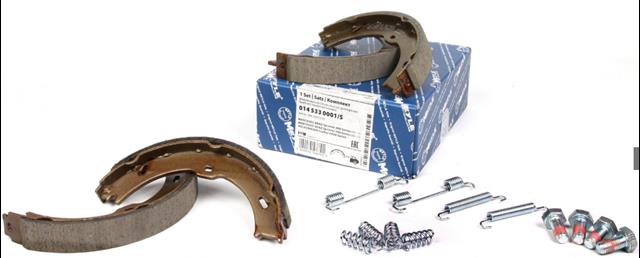 Гальмівні колодки гальма стоянки 0145330001S MEYLE