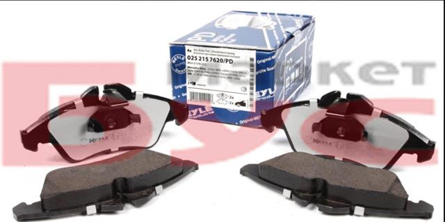 Колодки передні 0252157620PD MEYLE