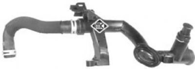 Водопровідна труба системи охолодження 03792 METALCAUCHO