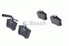 Колодки гальмівні задні, дискові 0986494025 BOSCH