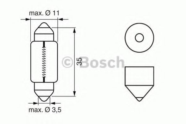 Лампи 1987302507 BOSCH