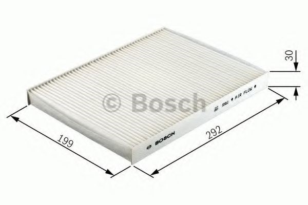 Bosch ,m2040 фільтр повітр. салону opel astra g/h (acdelco) (19830291) 1987432040