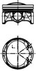 Поршень в зборі 40251600 KOLBENSCHMIDT