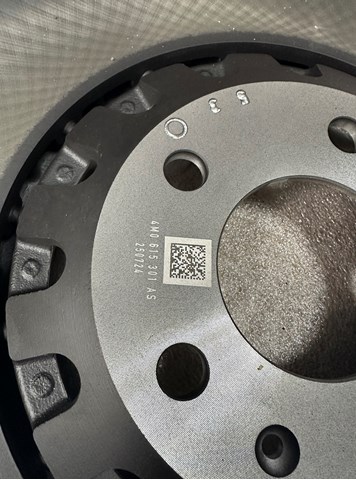 Диск гальмівний передній 4M0615301AS VAG