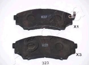 Тормозні колодки 5003323 ASHIKA