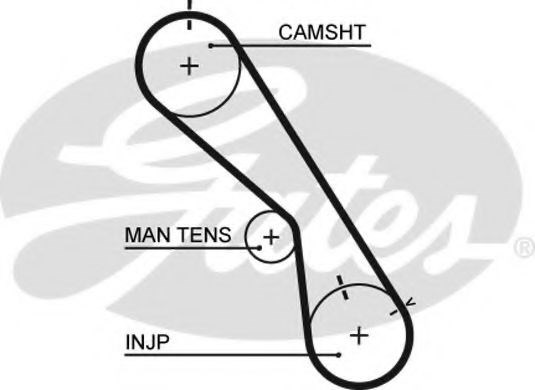 Ремінь ГРМ 5474XS GATES