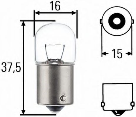 Лампа автомобільна 8GA002071241 HELLA