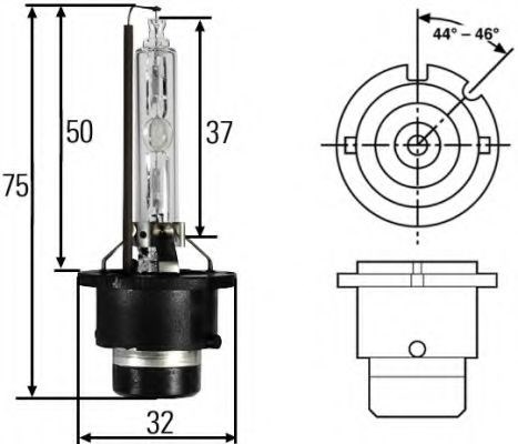 Биксенон 8GS007949261 HELLA