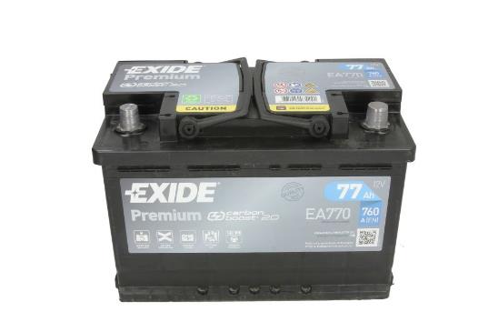 Акумуляторна батарея, АКБ EA770 EXIDE