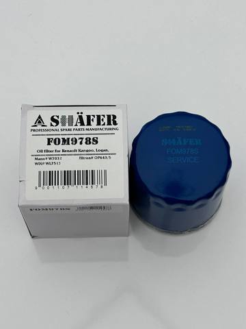 Масляний фільтр двигуна FOM978S SHAFER