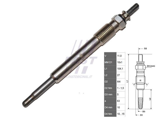 Свічки запалювання FT82732 FAST