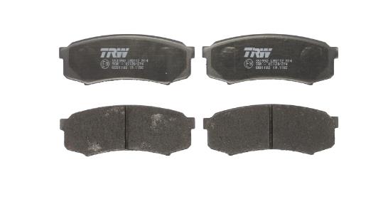 Задні дискові колодки GDB1182 TRW