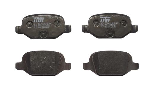 Задні колодки GDB1384 TRW