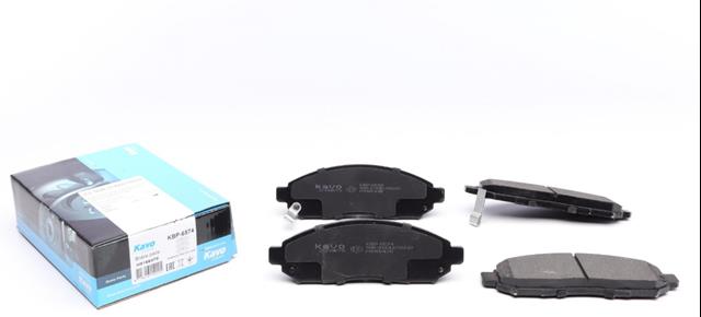 Колодки гальмівні дискові комплект KBP6574 KAVO PARTS