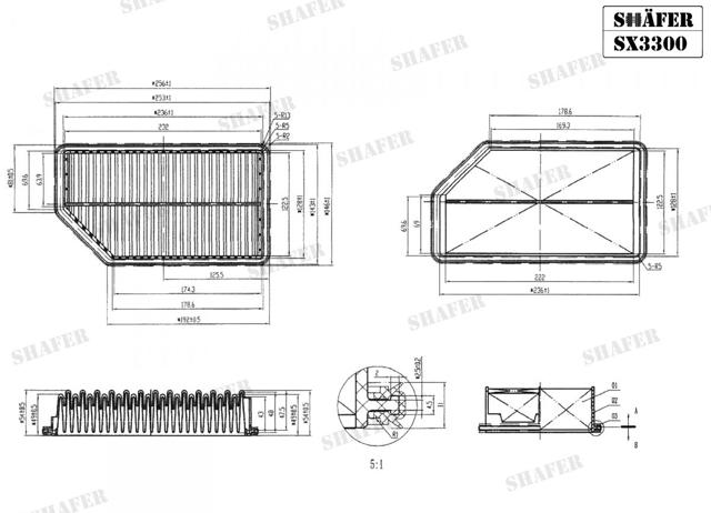 Система автоматичного очищення повітряного фільтра SX3300 SHAFER