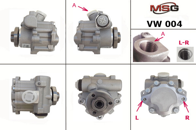ГПР керма VW004 MS GROUP