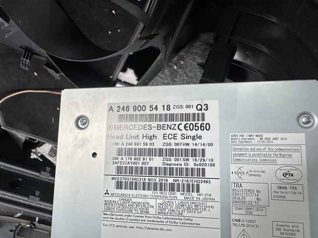 A2469005418 Mercedes
