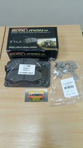 Тормозні колодки 161584 POWER STOP