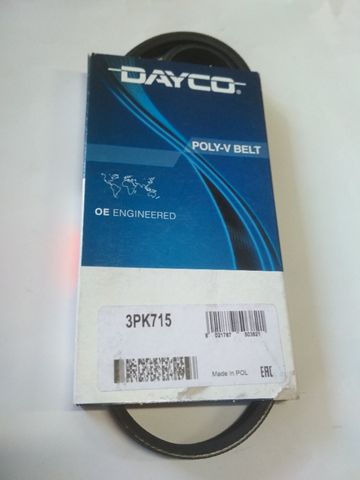 Поліклиновий ремінь 3PK715 DAYCO
