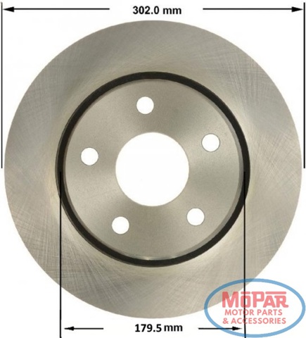 Диск переднього гальма 0986479C38 BOSCH