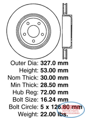 Ротор гальмівний 0986479R48 BOSCH