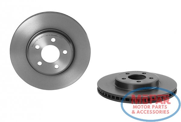 Диск гальмівний передній 09A40211 BREMBO