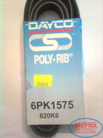 Поліклиновий ремінь 6PK1575 DAYCO