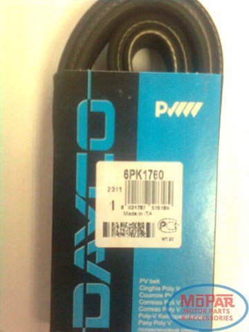 Привід допоміжних агрегатів 6PK1760 DAYCO