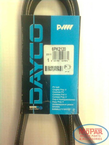 Поліклиновий ремінь 6PK2120 DAYCO