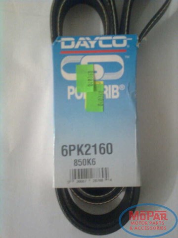 Ремінь кондиціонера 6PK2160 DAYCO
