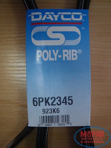 Привід допоміжних агрегатів 6PK2345 DAYCO