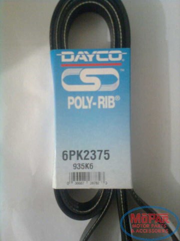 Привід допоміжних агрегатів 6PK2375 DAYCO
