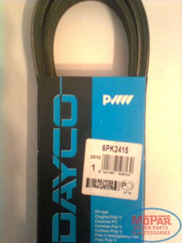 Привід допоміжних агрегатів 6PK2415 DAYCO