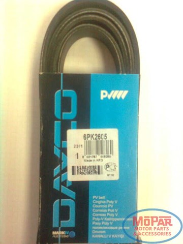 Ремінь кондиціонера 6PK2605 DAYCO