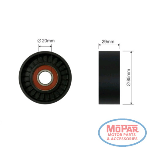 Ролик приводного ременя, паразитний MPQ0093 MAGNETI MARELLI
