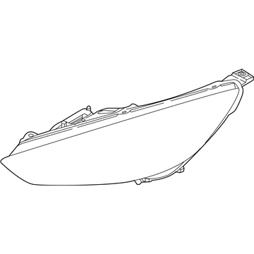 Фара ліва передня F1EZ13008E FORD