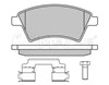 Тормозні колодки 0252439116W MEYLE