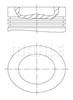 Поршень в зборі Фольксваген Крафтер 30-35