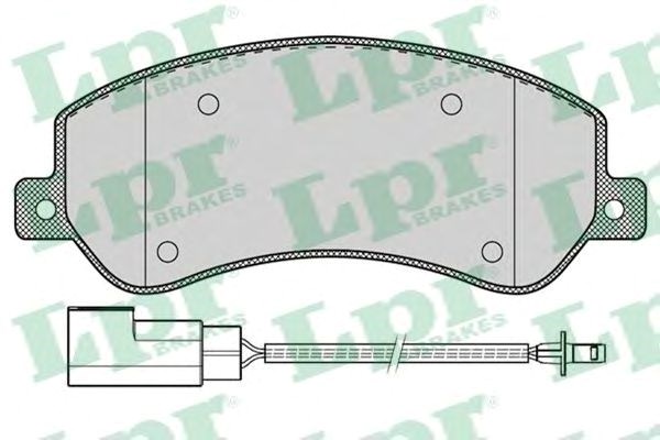 Дискові гальма 05P1260 LPR