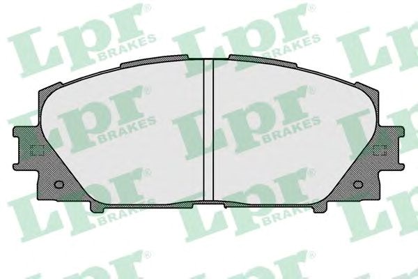 Тормозні колодки 05P1529 LPR