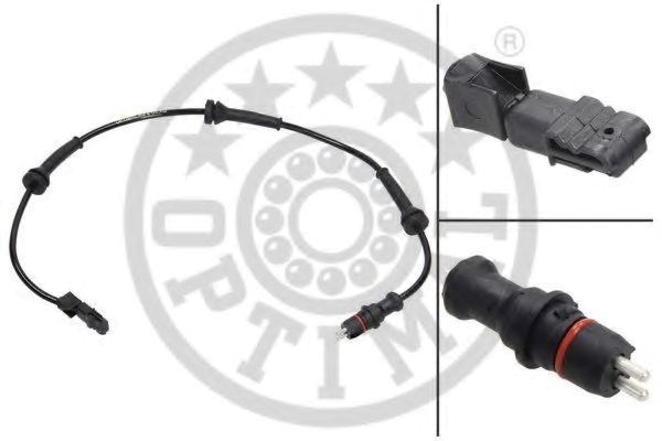 Передній датчик ABS Рено Сценік 2