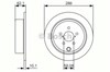 Диск гальмівний задній 0986479A10 BOSCH