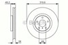 Диск гальмівний передній 0986479R22 BOSCH