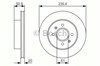 Гальмо дискове переднє 0986479R52 BOSCH