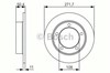 Гальмо дискове переднє 0986479R73 BOSCH