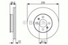 Гальмо дискове переднє 0986479R77 BOSCH