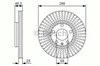 Диск гальмівний передній 0986479R82 BOSCH