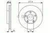 Гальмо дискове переднє 0986479R83 BOSCH