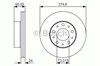 Диск гальмівний передній 0986479S70 BOSCH